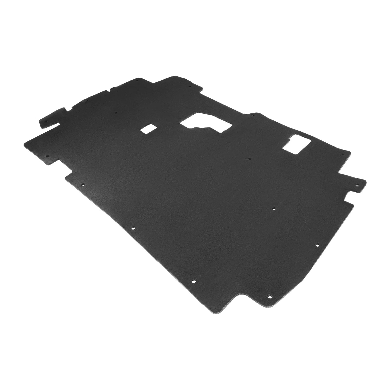Hood Insulation Pad for Jeep Cherokee (1984–2001) 1/2'' with Clips Black