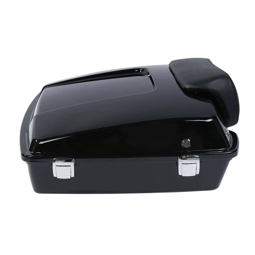 Razor Trunk Backrest Pad Mount Rack for Harley Touring (1997–2008)