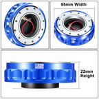 Steering Wheel Quick Release Hub Adapter Kit for Universal Vehicles (J2)