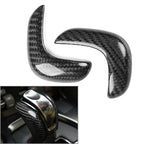 2Pcs Gear Shift Knob Cover Trim for Nissan GTR R35 (2017–2022)