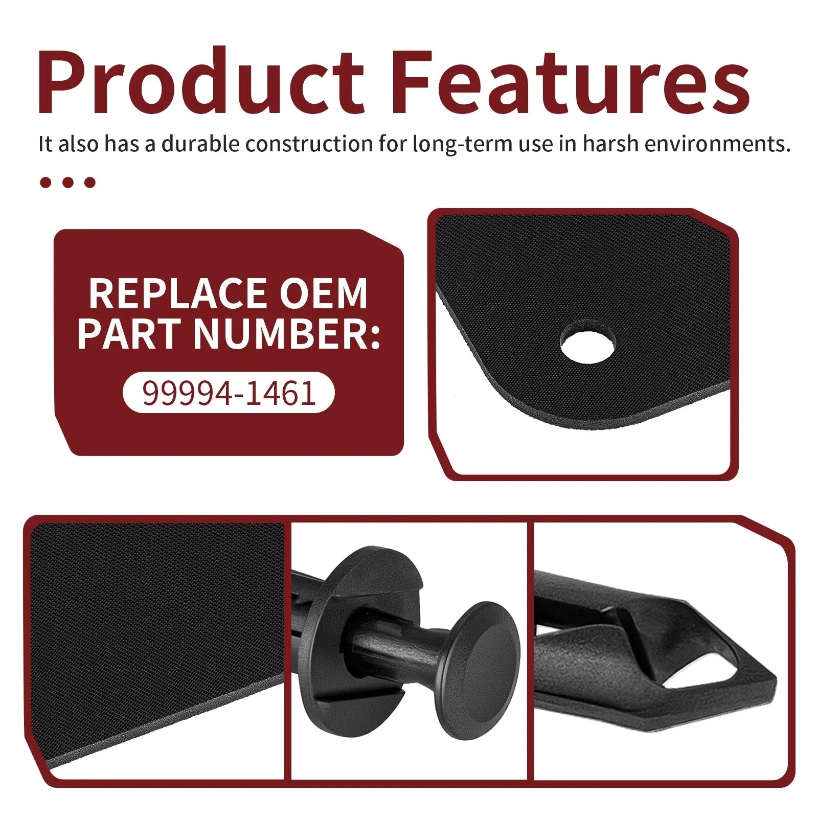 Mud Flap Front Set for Kawasaki Teryx KRX 1000 (2020–2024)