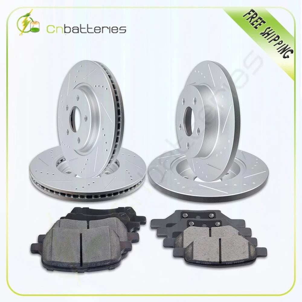 Brake Rotors + Ceramic Brake Pads for Chevrolet Cobalt (2005–2010)