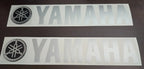 Pair of Yamaha 3D OEM Fender Decals for VX110 (2002–2009)
