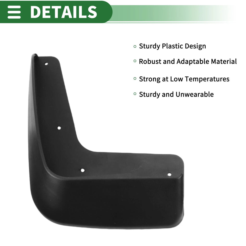 Mud Flaps Splash Guards for Chevrolet Epica (2008–2013) W/ Mounts