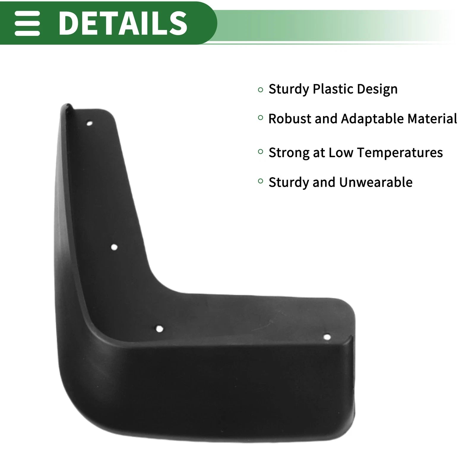 Mud Flaps Splash Guards for Chevrolet Epica (2008–2013) W/ Mounts