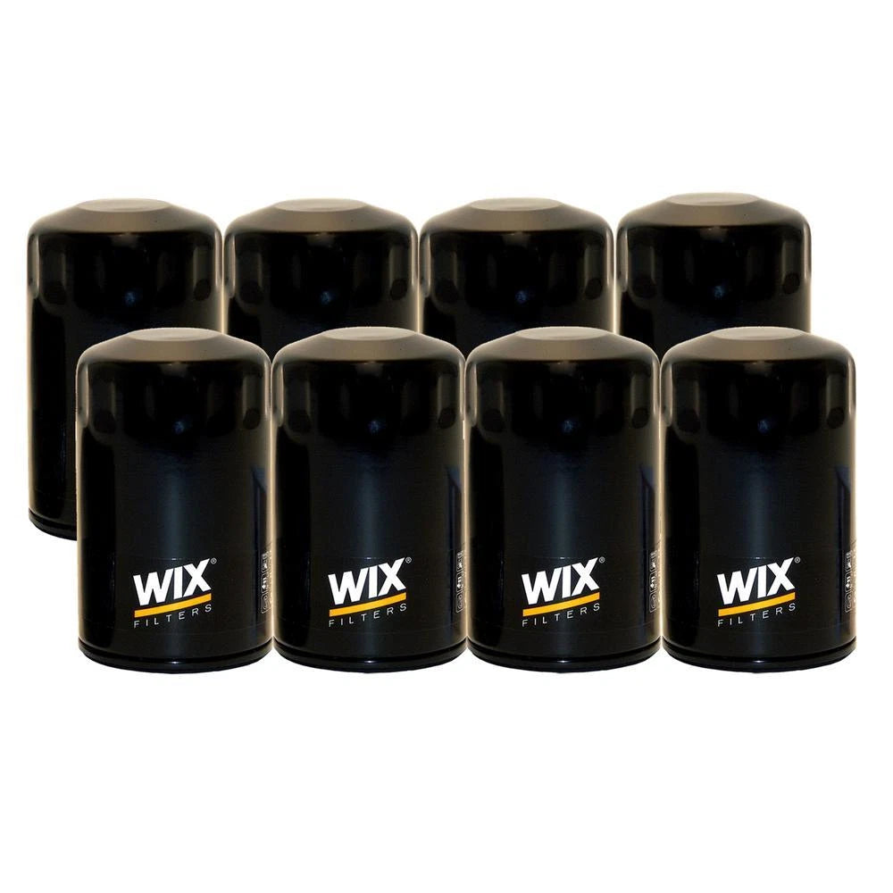 Set of 8 Engine Oil Filters for Chrysler Dodge Ford Jaguar Jeep Mazda