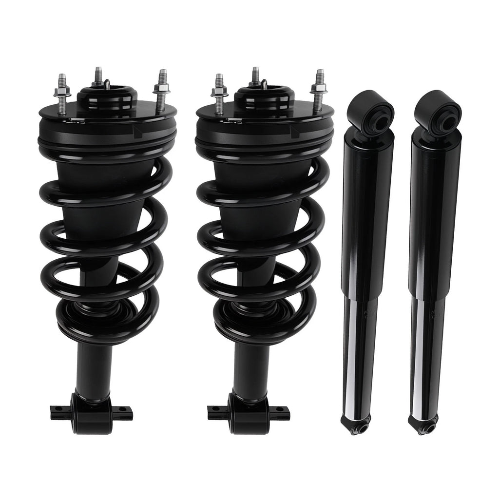 Front Struts & Rear Shocks Absorber Kit for Chevrolet Tahoe Avalanche (2007–2013)