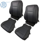 Set of 2 Black Seat Covers for Ford F150 (2015-2017)