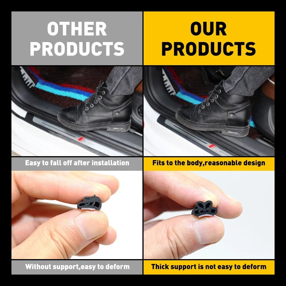 Rubber Seal Edge Trim Weather Strip for EXC