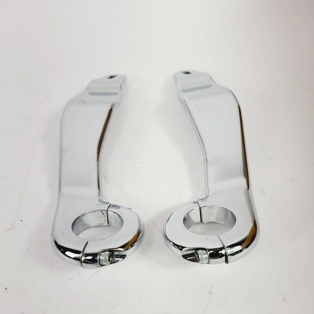 Set of 2 Fairing Support Brackets for Harley Davidson Touring Road Glide (2015–2023) Chrome