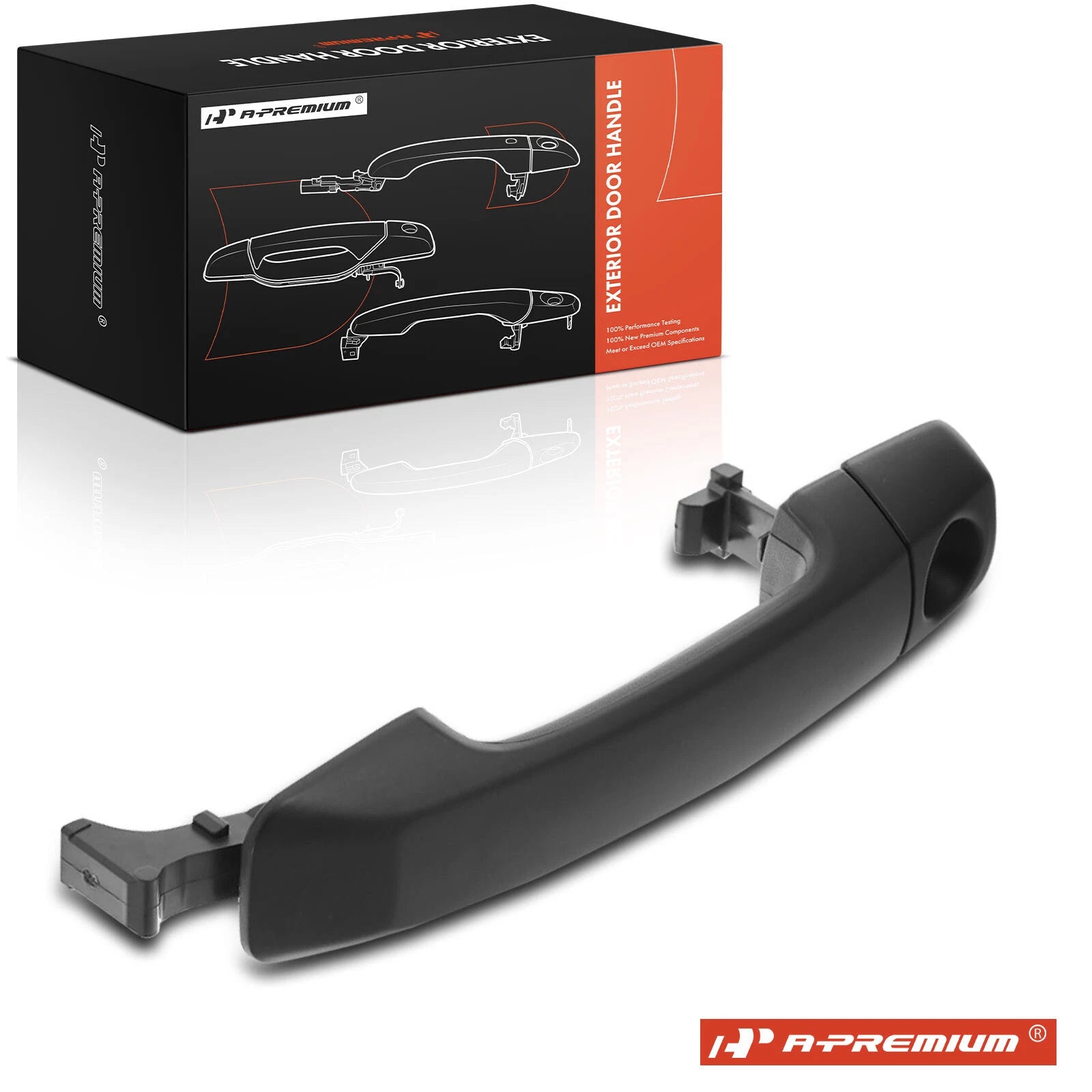 Front Exterior Door Handle for Toyota Sequoia (2008-2016) and Tundra (2007-2019)