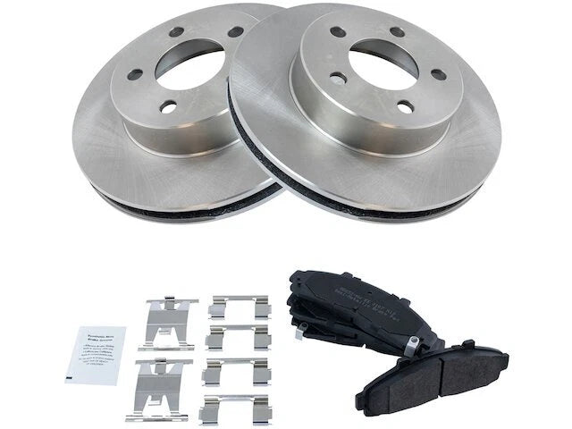 Front Brake Pad and Rotor Kit for Mazda B4000 (1998–2002) TH875NM