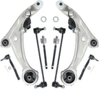 8Pcs Suspension Kit Control Arms Tie Rod Sway Bar for Nissan Altima (2007–2013)