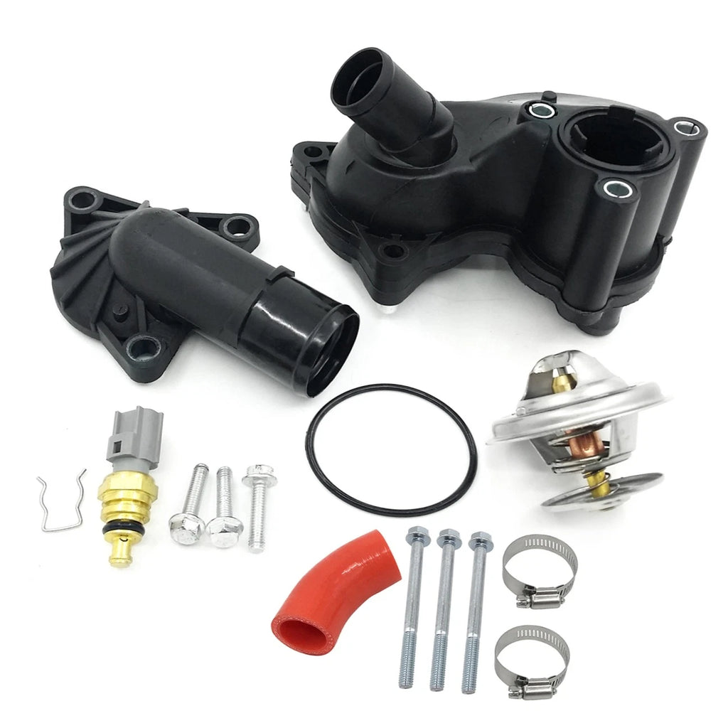 Thermostat with Housing Assembly for Ford Mustang V6 4.0L (2005–2010)
