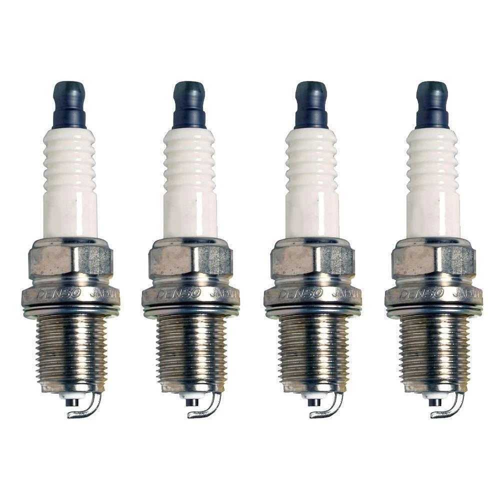 Set of 4 Denso U-Groove Spark Plugs Gap 0.044 for L4 H4