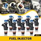 8 x Fuel Injectors for Chevy Silverado/GMC (1999–2007)