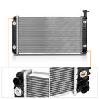 Aluminum Core Radiator DPI-1489 for Chevy G10-G30/GMC G1500-G3500 (1992–1993)