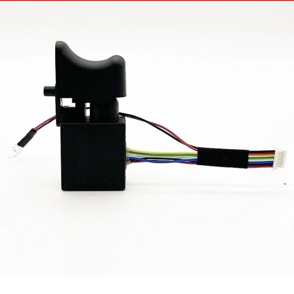 Drill Switch for Cordless Tools 12V 16.8V (LED, 8 Conductor)