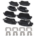 8pcs Ceramic Brake Pads Kit for Hyundai Sonata Kia Optima (2011–2015)
