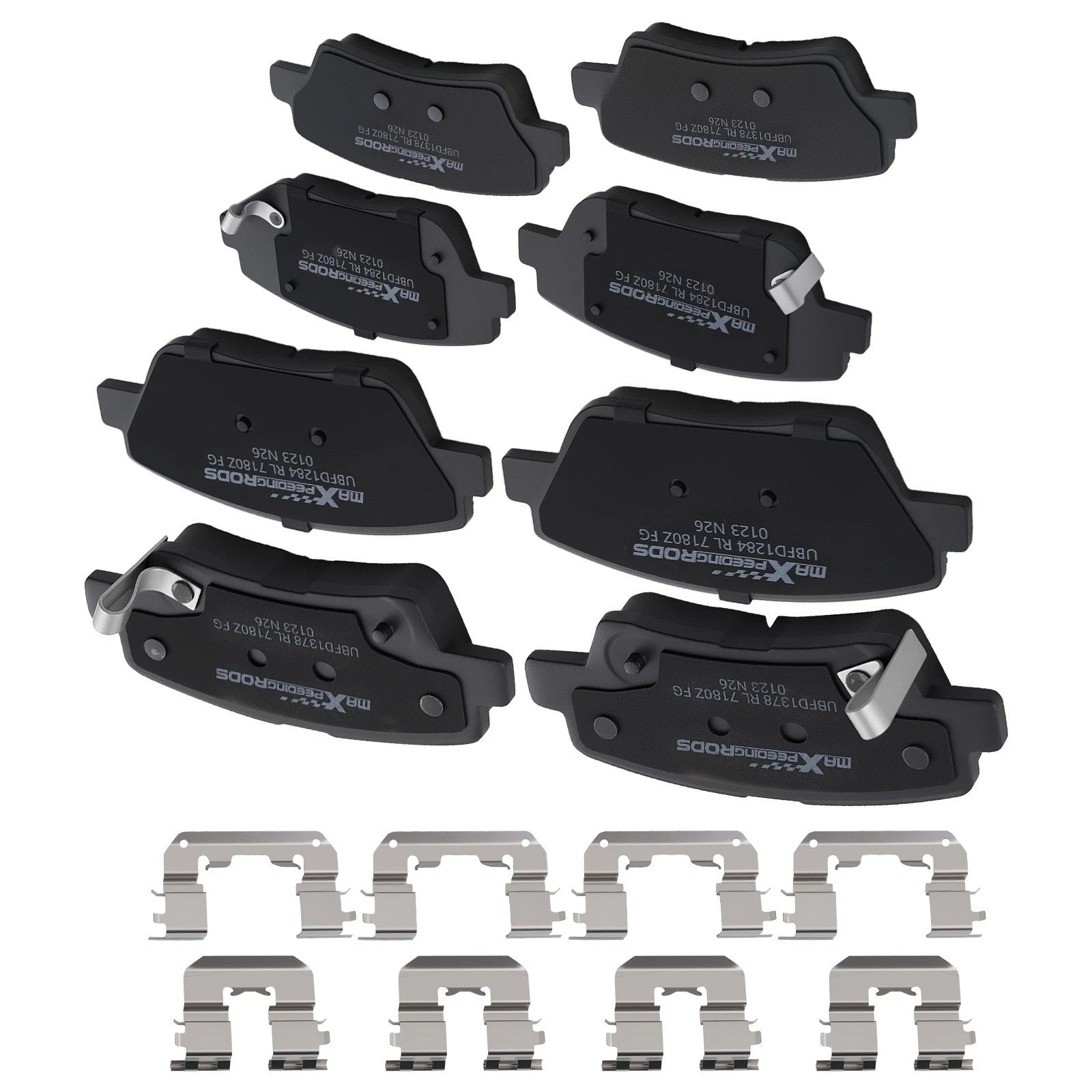 8pcs Ceramic Brake Pads Kit for Hyundai Sonata Kia Optima (2011–2015)