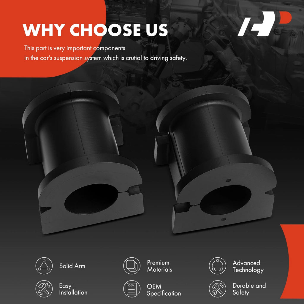 2X Front Frame Side Sway Bar Bushing for Chevrolet Cruze (2011-2015)