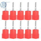 10 PCS 1/8" Carbide Square End Mill for