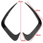 Glossy Black Rear Bumper Spoiler Air Vent Cover Trim for BMW G20 G28 (2019–2020)