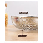 Stainless Steel Colander for Kitchen Use