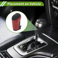 Car Gear Shift Knob Cover for Chevrolet Malibu Red Carbon Fiber