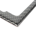 Carbon Fiber Dashboard Console CD Panel Cover Trim for Audi A4 A5 (2008-2015)