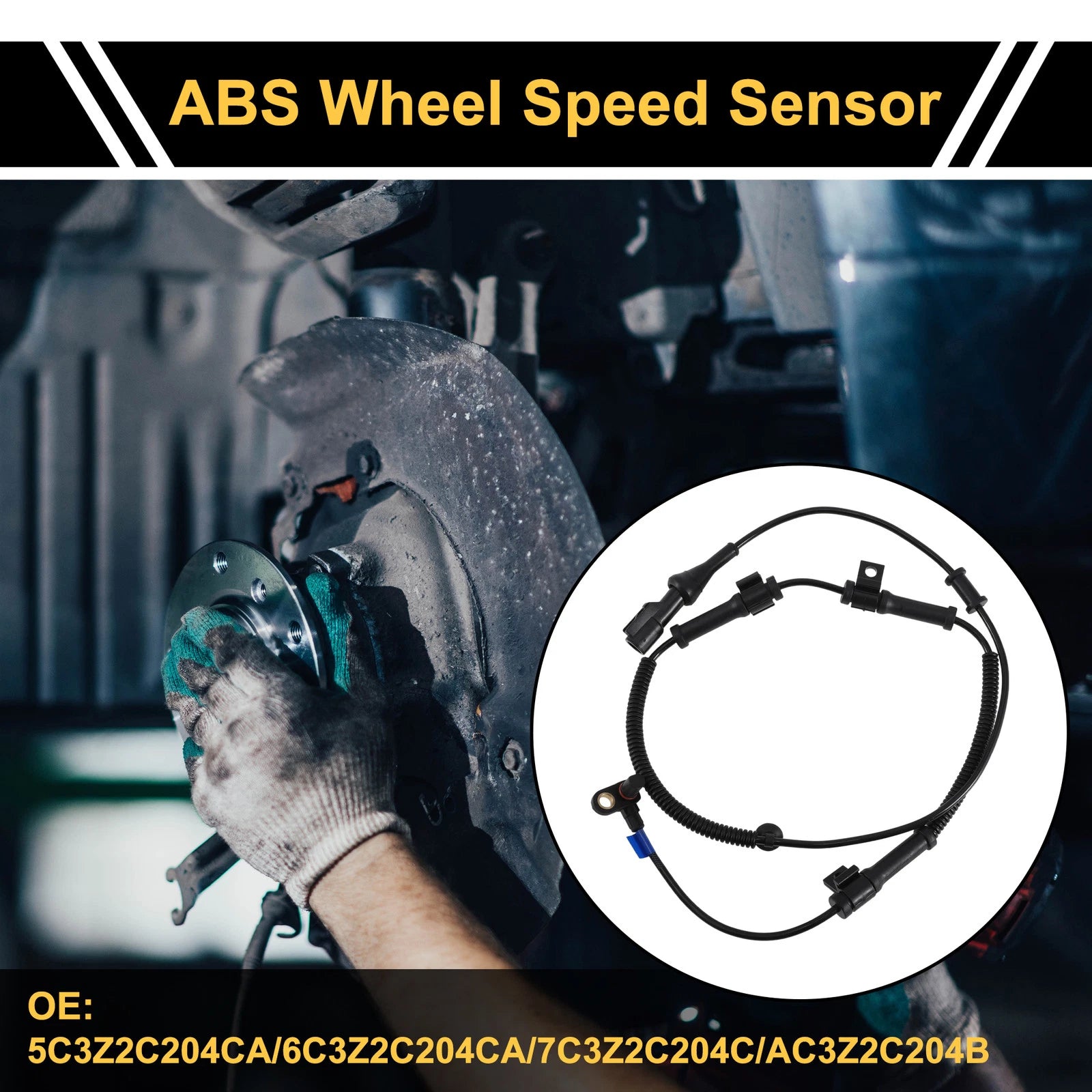 ABS Wheel Speed Sensor No. 5C3Z2C204CA for Ford F-450 F-550 Super Duty (2005–2010)