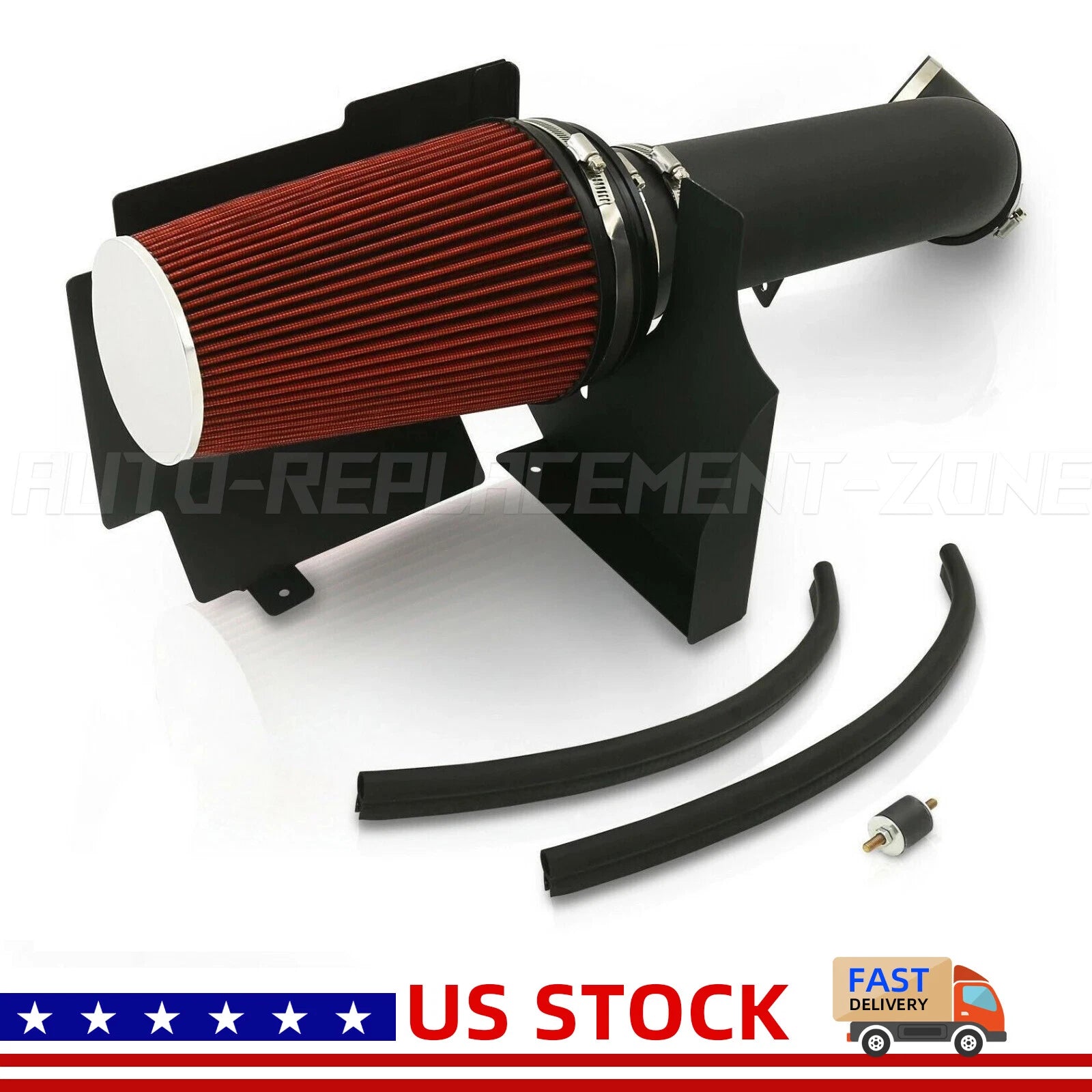 Cold Air Intake System with Heat Shield + Filter for GMC Silverado (1999–2006)