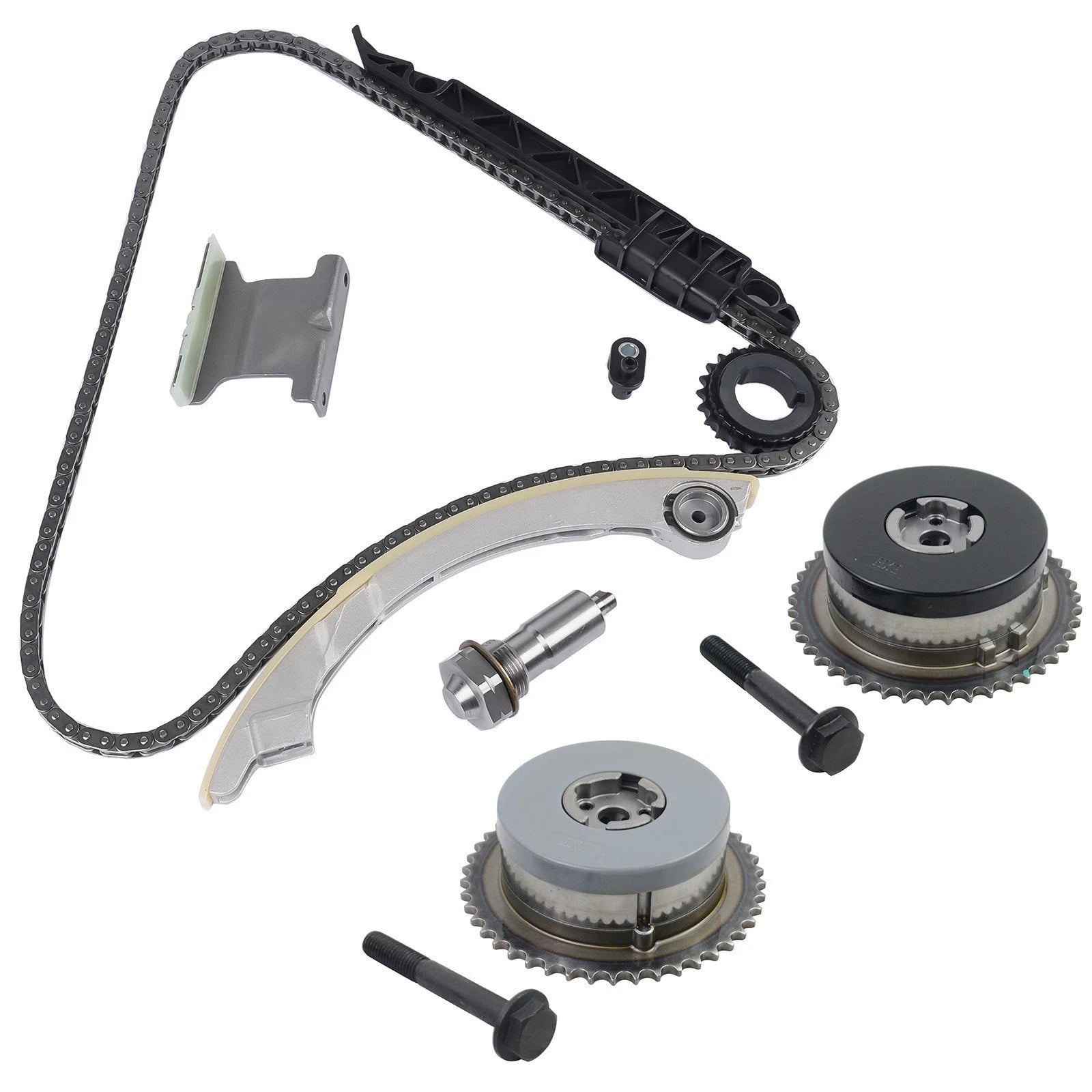 Engine Timing Chain Kit for Buick Chevy GMC Pontiac (2009–2017) L4 2.4L