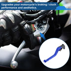 Short Brake Clutch Levers for Suzuki GSXR600 (1997–2003) Blue 1 Pair