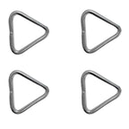 Set of 4 Stainless Steel Triangles for Five Oceans FO3808-M4 (1/4 x 2 inches)