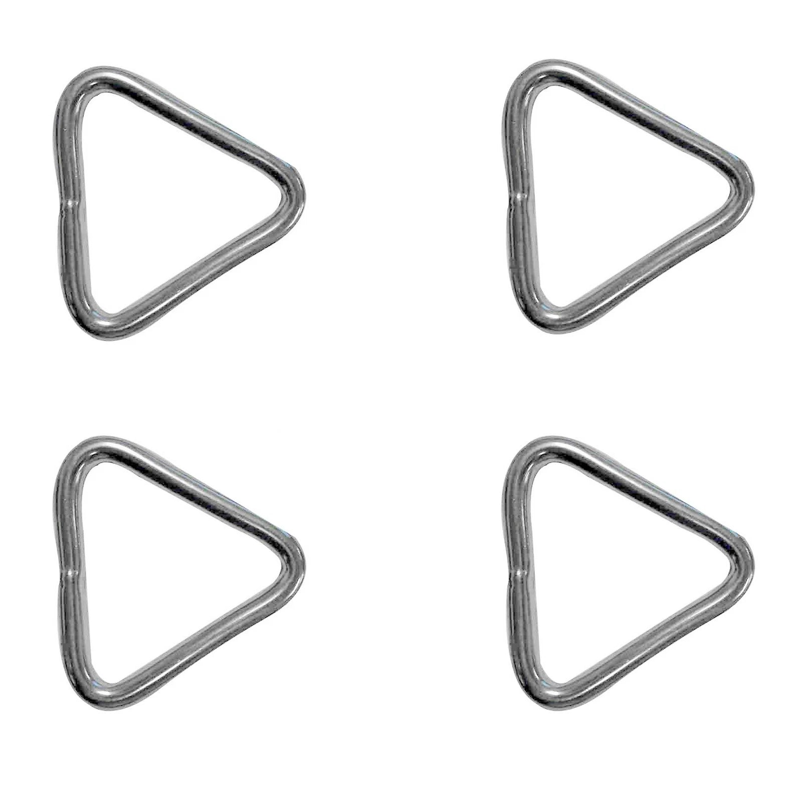 Set of 4 Stainless Steel Triangles for Five Oceans FO3808-M4 (1/4 x 2 inches)