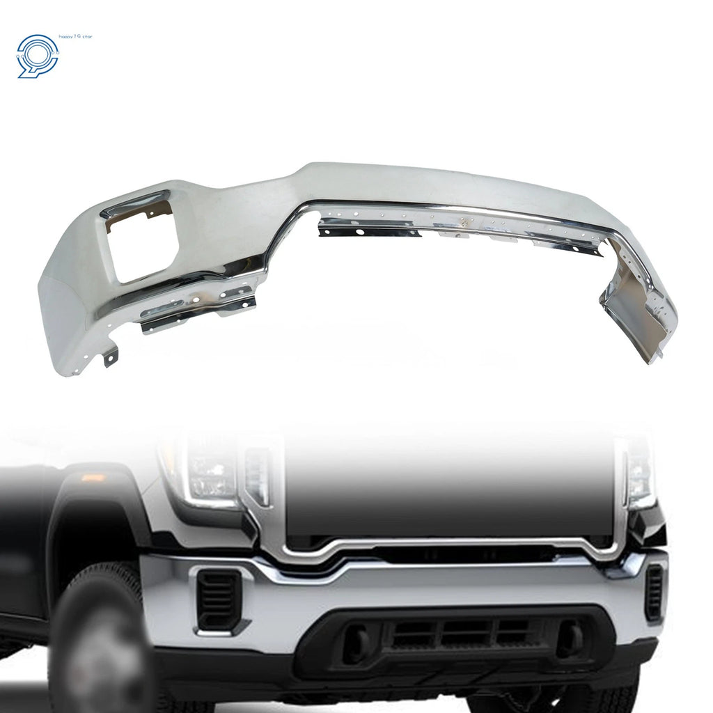Split Front Bumper Chrome for GMC Sierra 2500HD 3500HD (2020–2023)