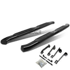 4" Black Curved Oval Step Nerf Bar Running Board for Dodge Ram (2002–2009)