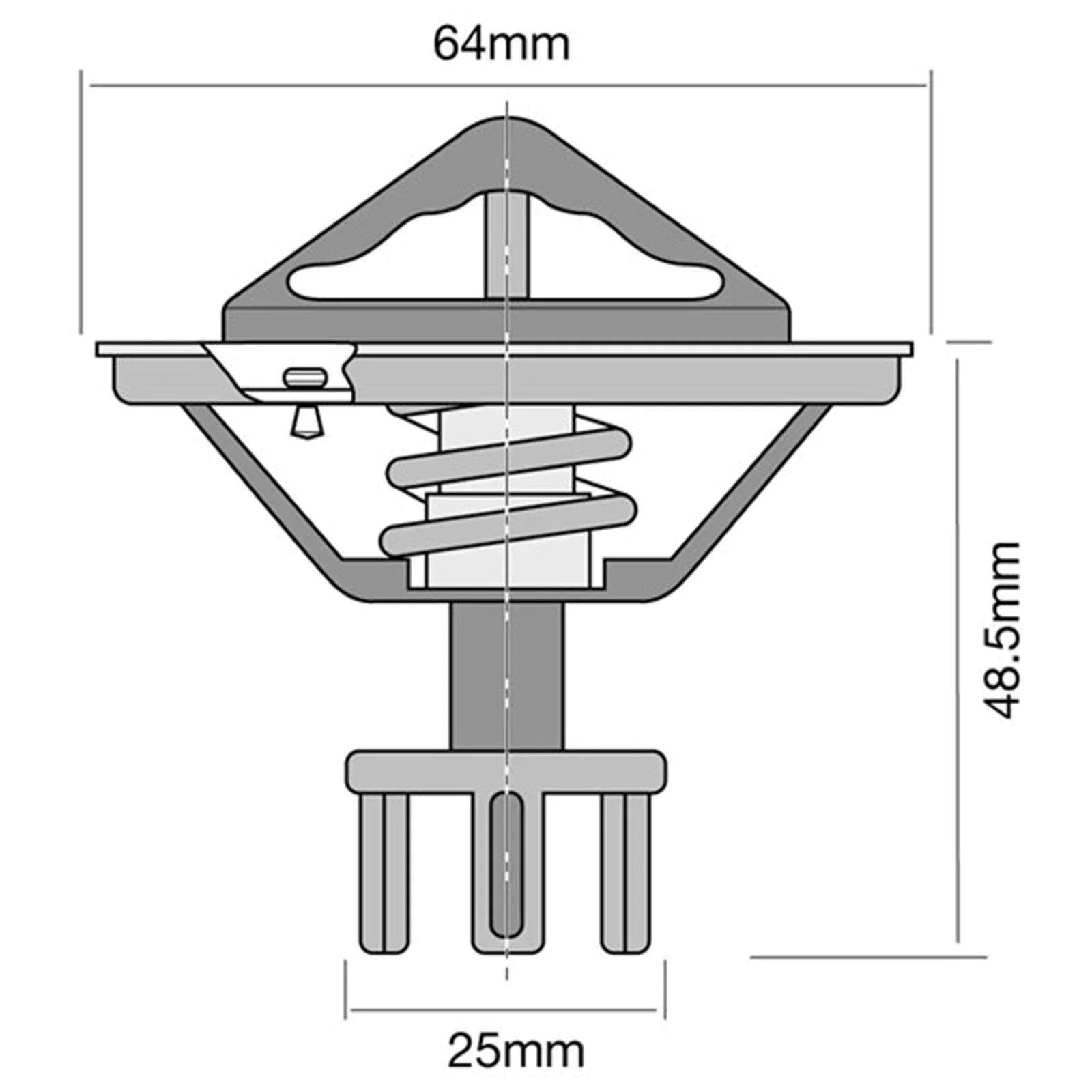 Thermostat for Mazda MPV LV V6 3.0L JE (1993 - 1996)