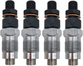 Set of 4 Fuel Injectors for Kubota D1703 V2003 V2203 (16454-53905)