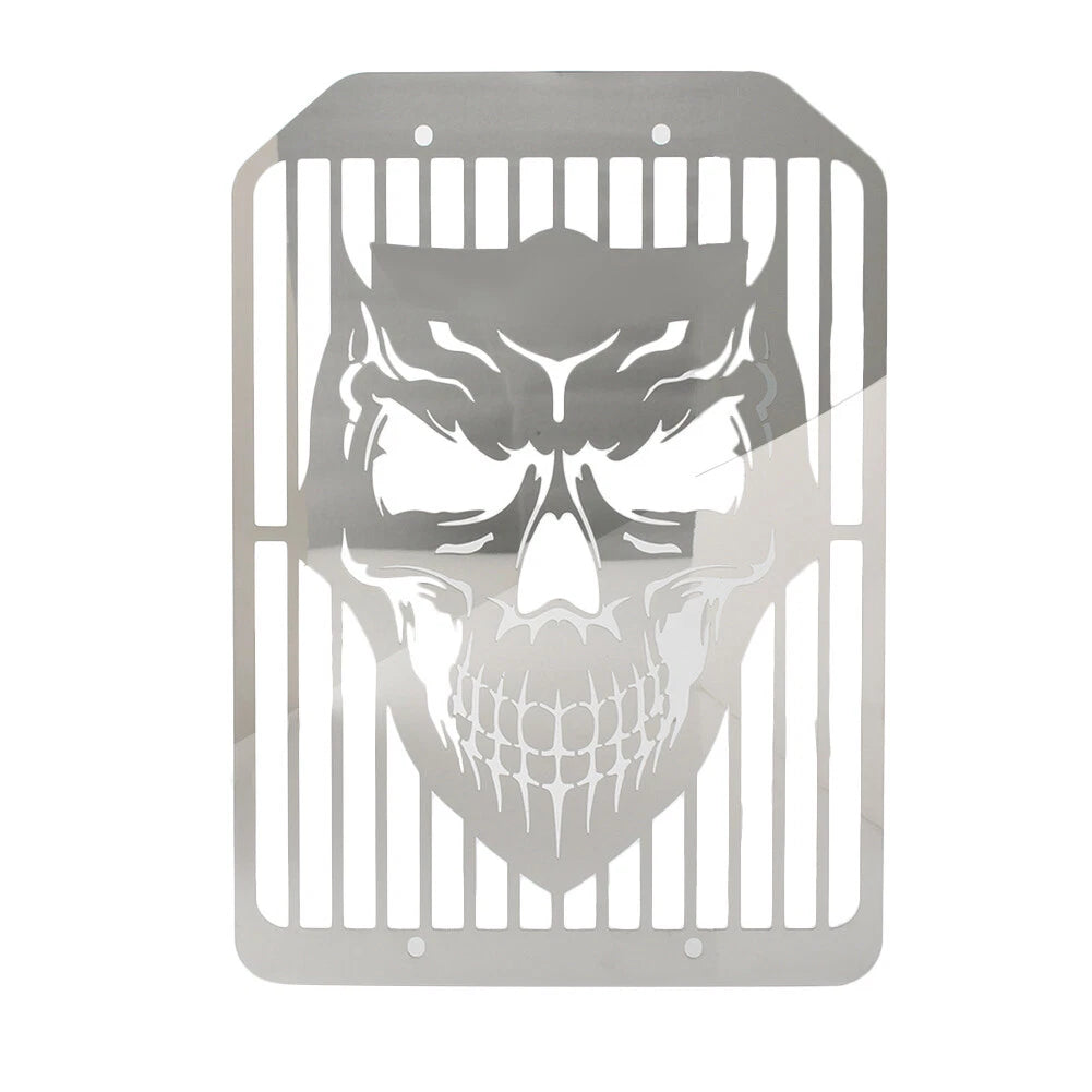 Skull Radiator Grill Protector Cover for Kawasaki Vulcan VN1500 (1996–2008)