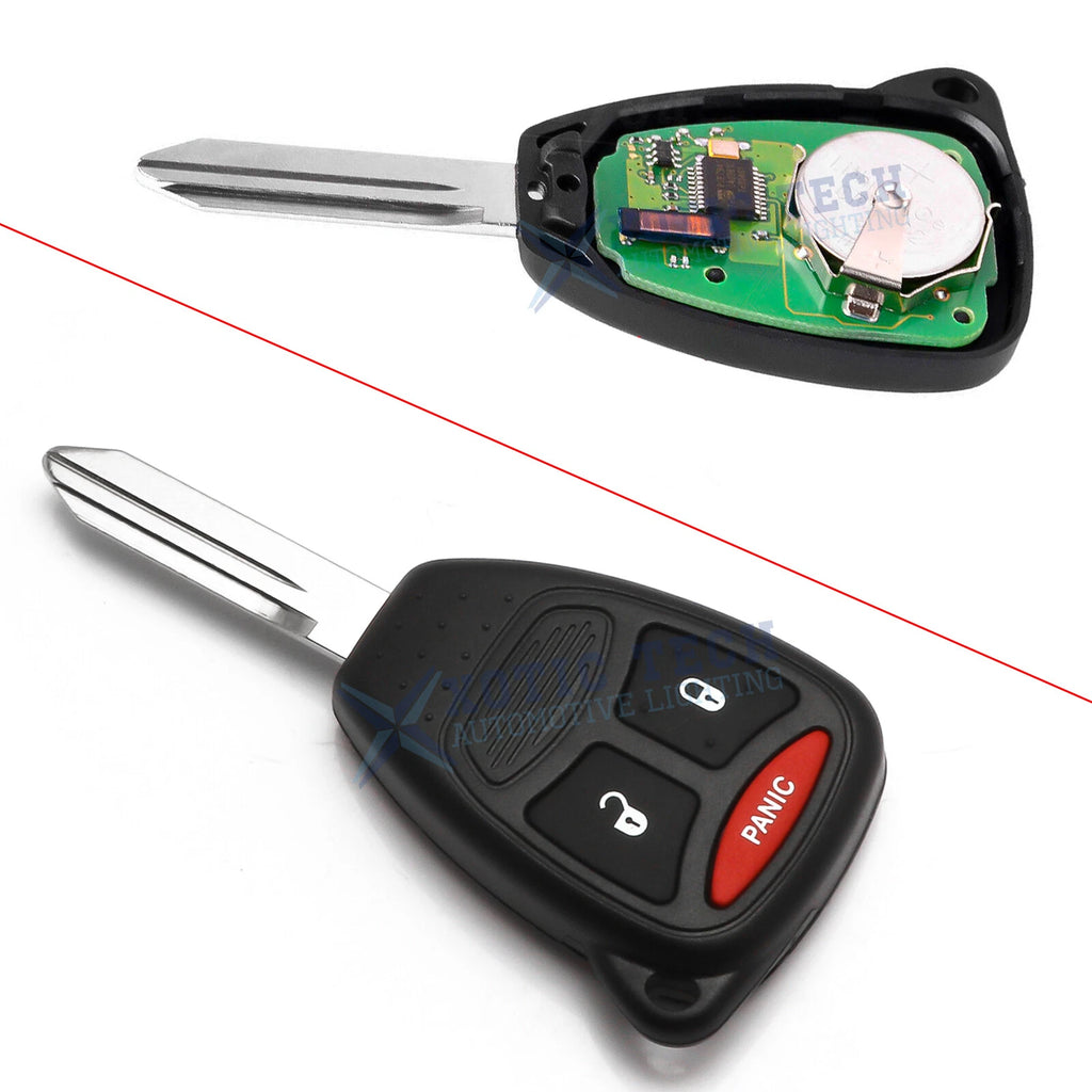 Keyless Entry Remote Key Fob for Dodge Ram (2006-2008) 3-Button