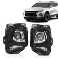 Set of 2 HID Projector Headlights for Chevy Blazer (2019–2021)