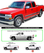 iBoard Running Boards for Chevy Silverado GMC Sierra (1999-2013)