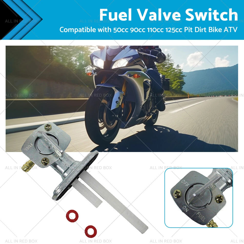Fuel Tap Switch Petcock for Yamaha PW80 50cc 90cc 110cc 125cc (1990–2023)