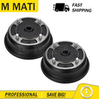 2 Rear Brake Drum Hubs for Kawasaki Mule 2510 3010 4010 KAF950 2002–2013