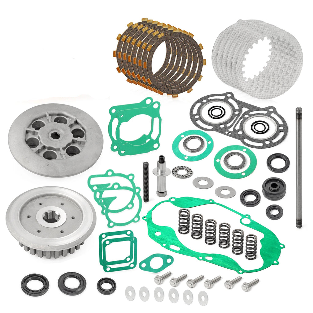 Clutch Kit for Yamaha Banshee 350 (1987–2006) - Pressure Plate, Center Hub, Gasket