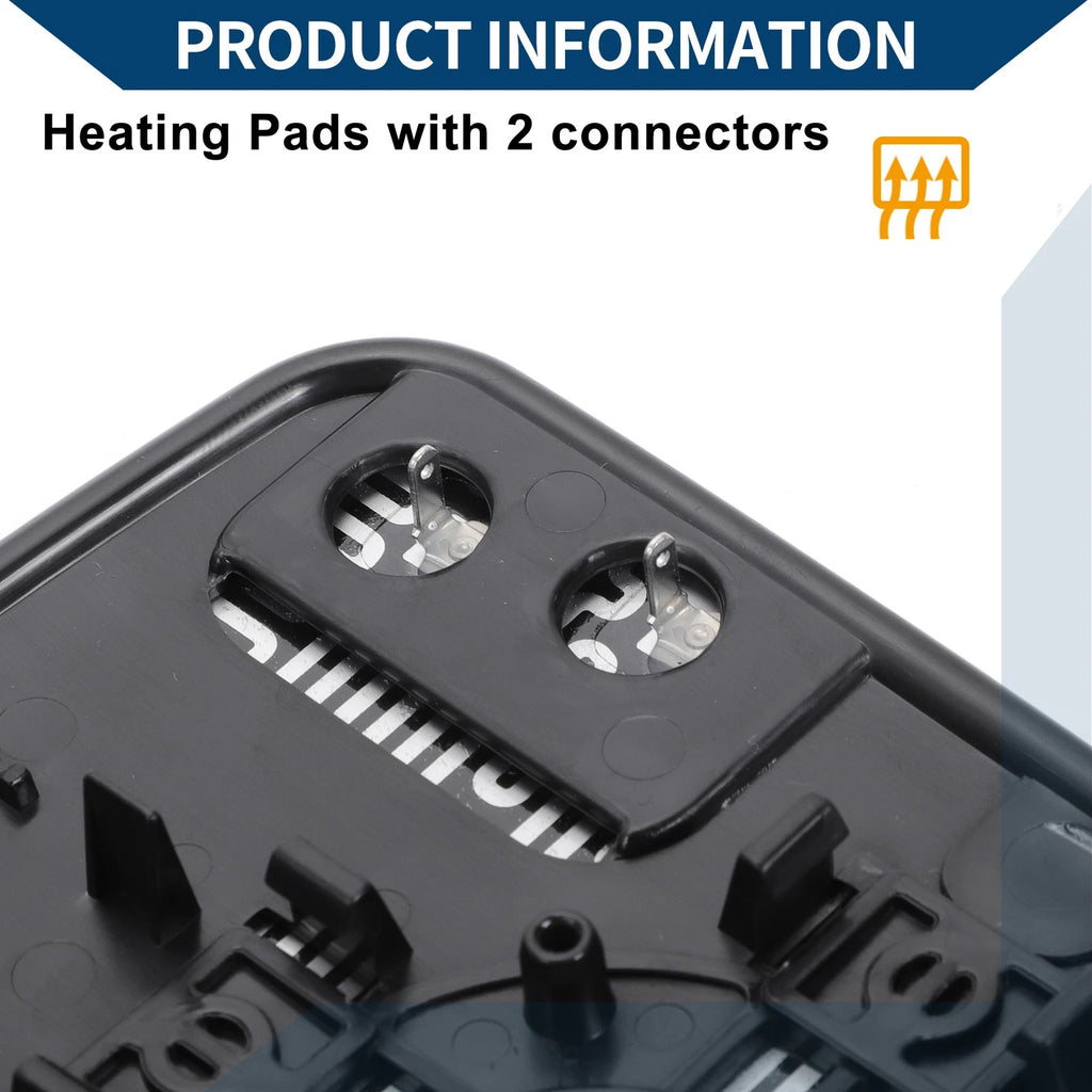Heated Mirror Glass for Honda Civic (2016–2021) - Left Side Replacement