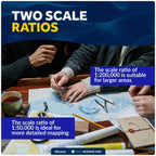 Chart Protractor for Five Oceans Navigation (FO1415)