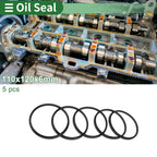 Set of 5 Oil Seal Rotary Shaft Seal NBR Rubber 110x120x6mm